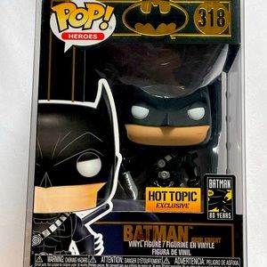 Funko POP! Heroes: Batman Grim Knight #318 VAULTED Hot Topic Exclusive 80 Years